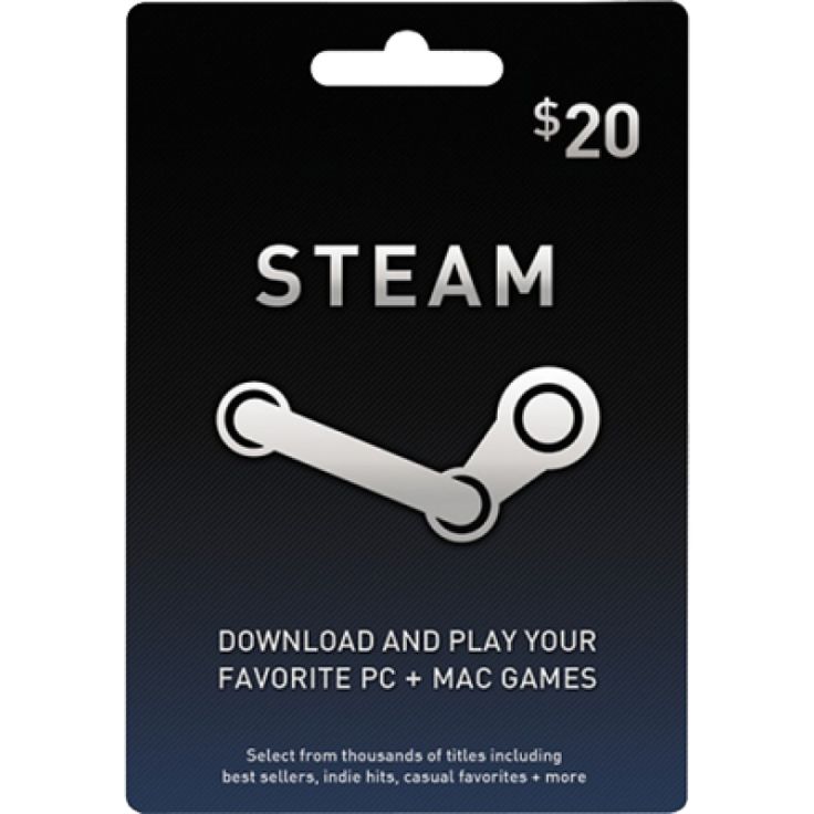 Steam Gift Card 20 $ USA Region